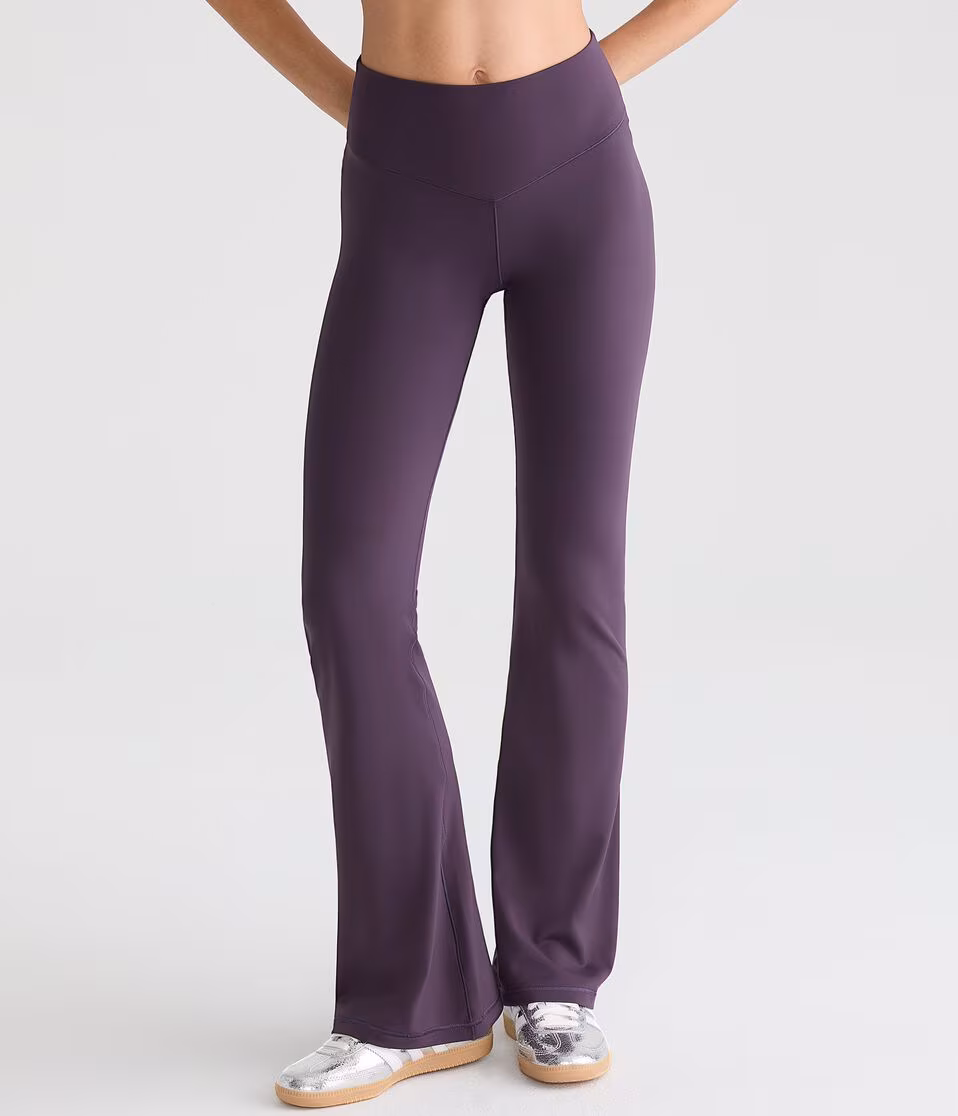 Buttery Soft High-Rise V-Waist Flare Leggings
