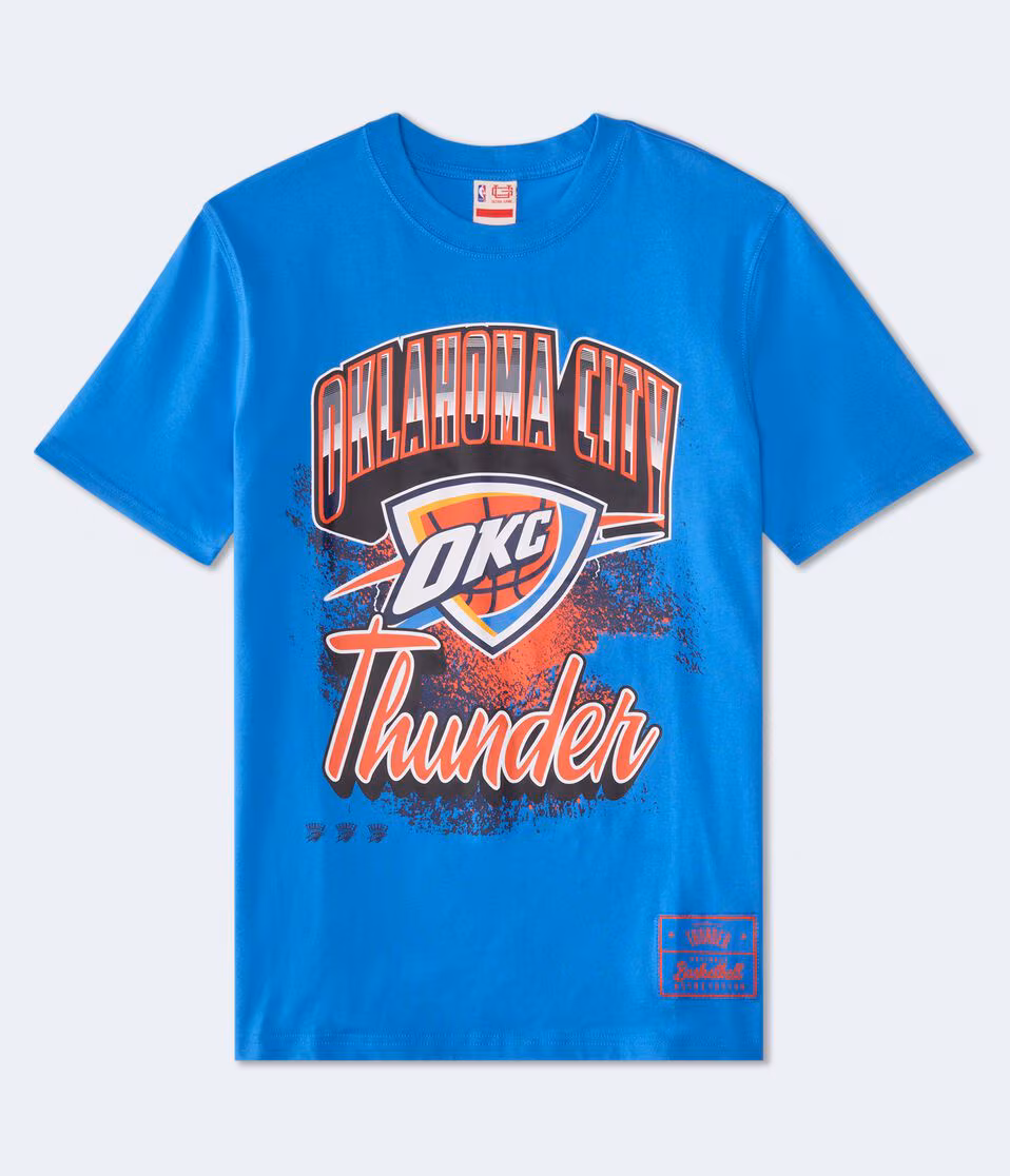 Oklahoma City Thunder City Stripe Relaxed Graphic Tee