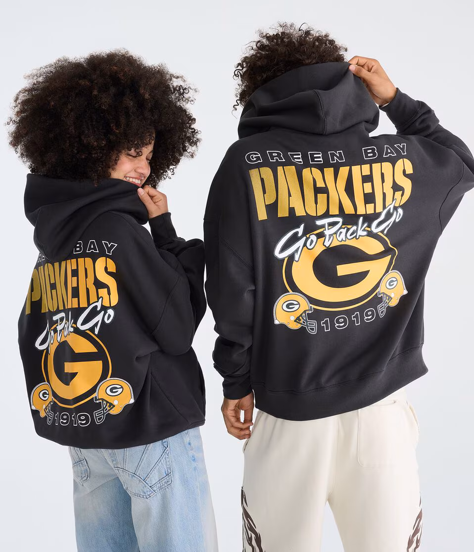 Green Bay Packers Logo Pullover Hoodie