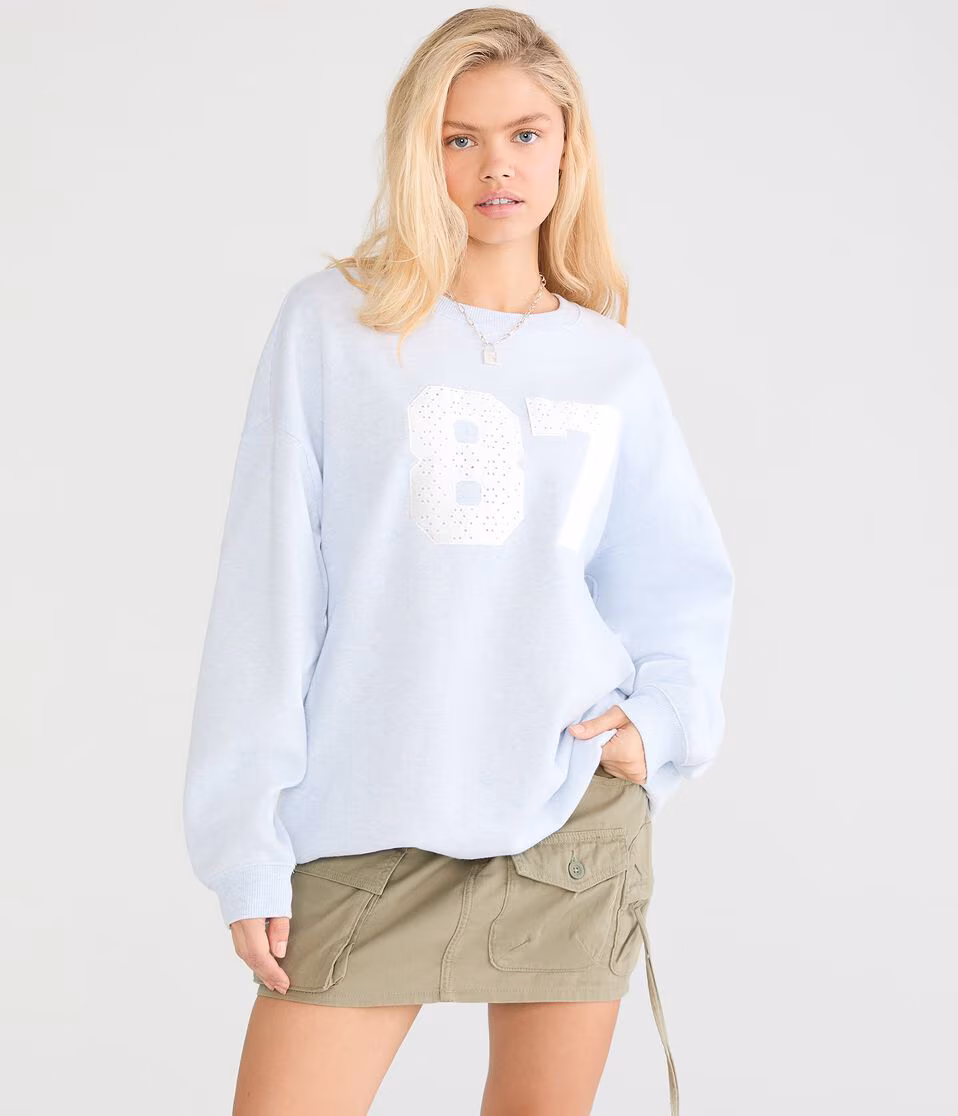 Cloud Soft Eyelet 87 Crew Sweatshirt