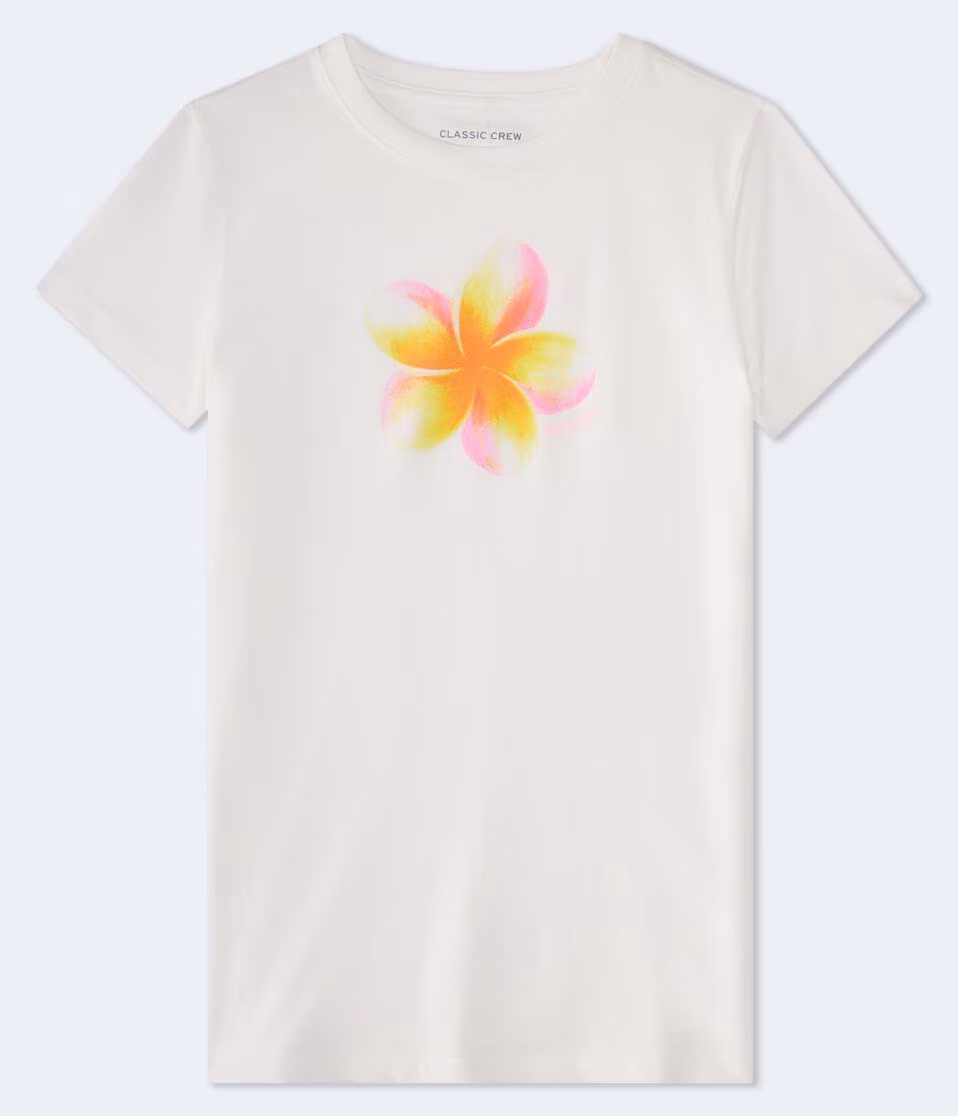 Tropical Flower Graphic Tee