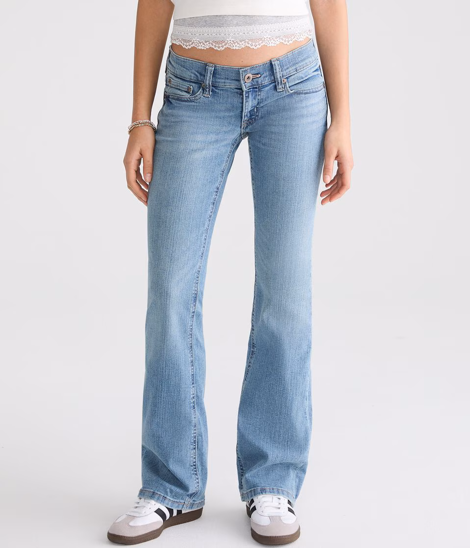 Super Low-Rise Bootcut Jean