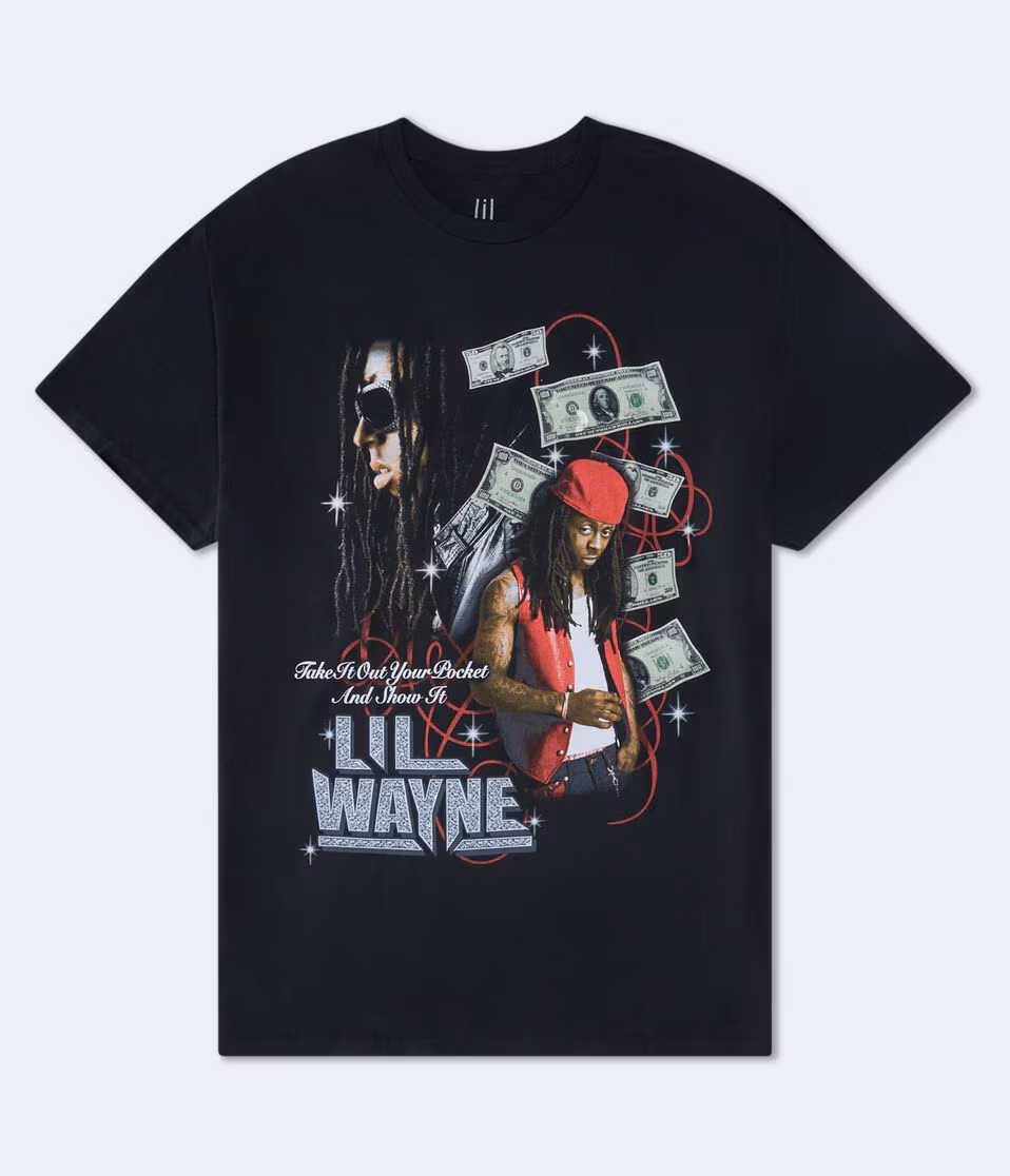 Lil Wayne Got Money Relaxed Graphic Tee