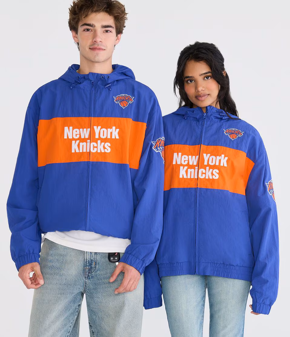 New York Knicks Hooded Track Jacket